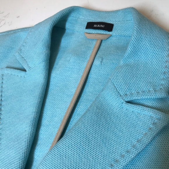 RIANI Powder Blue Blazer - Size 14 - Picture 11 of 12